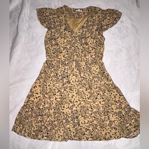 Maurices Floral Print Babydoll Dress
